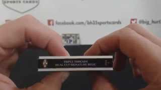 2014 Topps Triple Threads Baseball Hobby 9 Box Case Break Random Teams