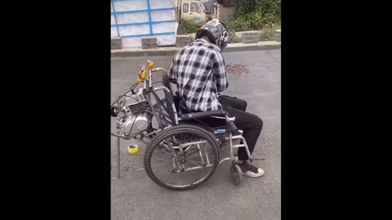 homemade electric wheelchair