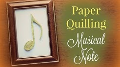 Musical Note - Paper Quilling Pattern  - Durasi: 7:38. 