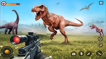 wild Dinosaur Hunting Games 3D android gameplay #4