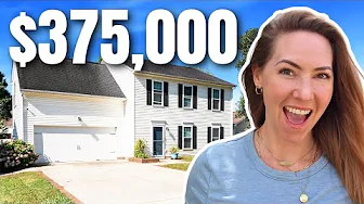 Concord NC Home Tour Under $400K | Charlotte Suburb Living