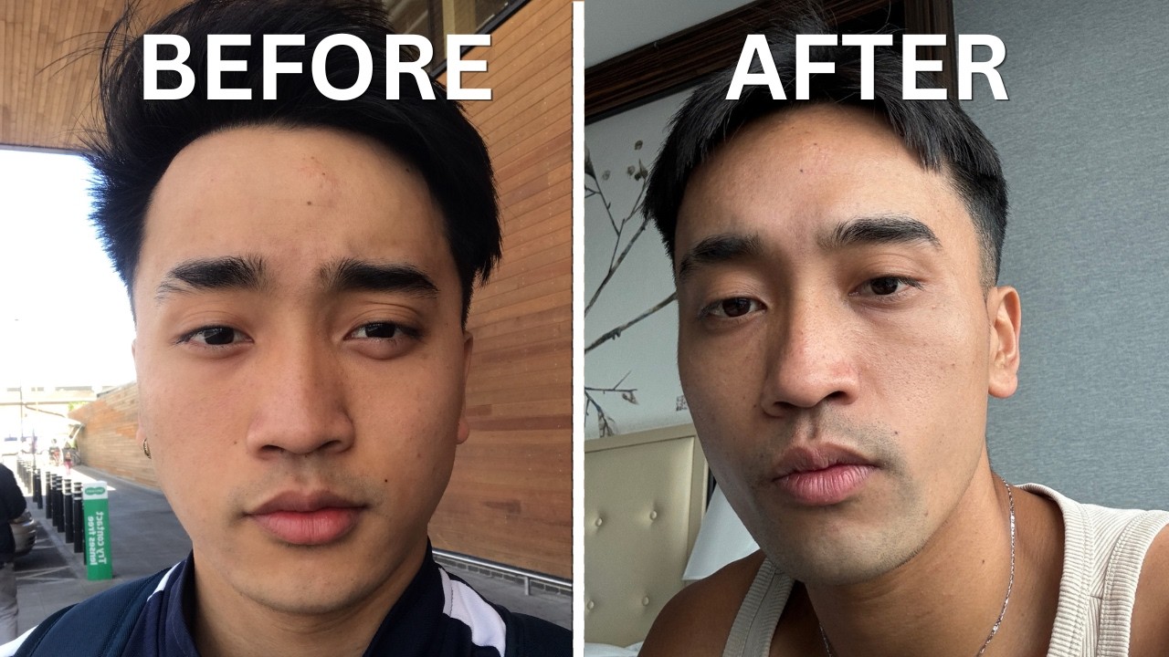 My Face at 25% vs 10% Body Fat (Shocking Difference)