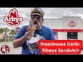 Dip Into the Deliciousness of Arby&#39;s New Steakhouse Garlic Ribeye Sandwich