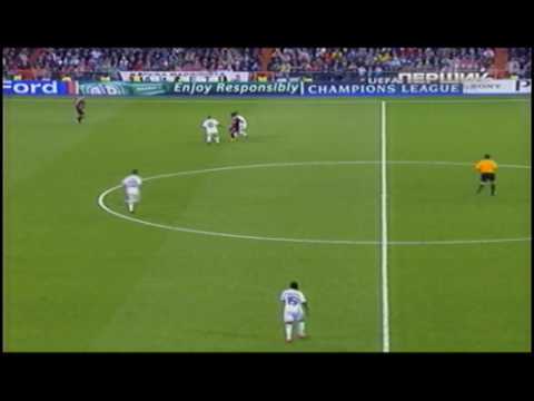 Ronaldinho vs Real Madri - (21/10/09) Skills - UEF...