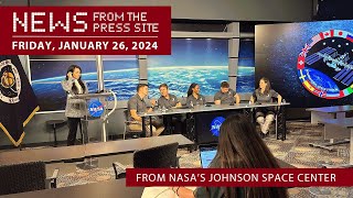 News from the Press Site: A roundup of the week's space news | Jan. 26, 2024 by Spaceflight Now 4,079 views 4 months ago 11 minutes, 45 seconds