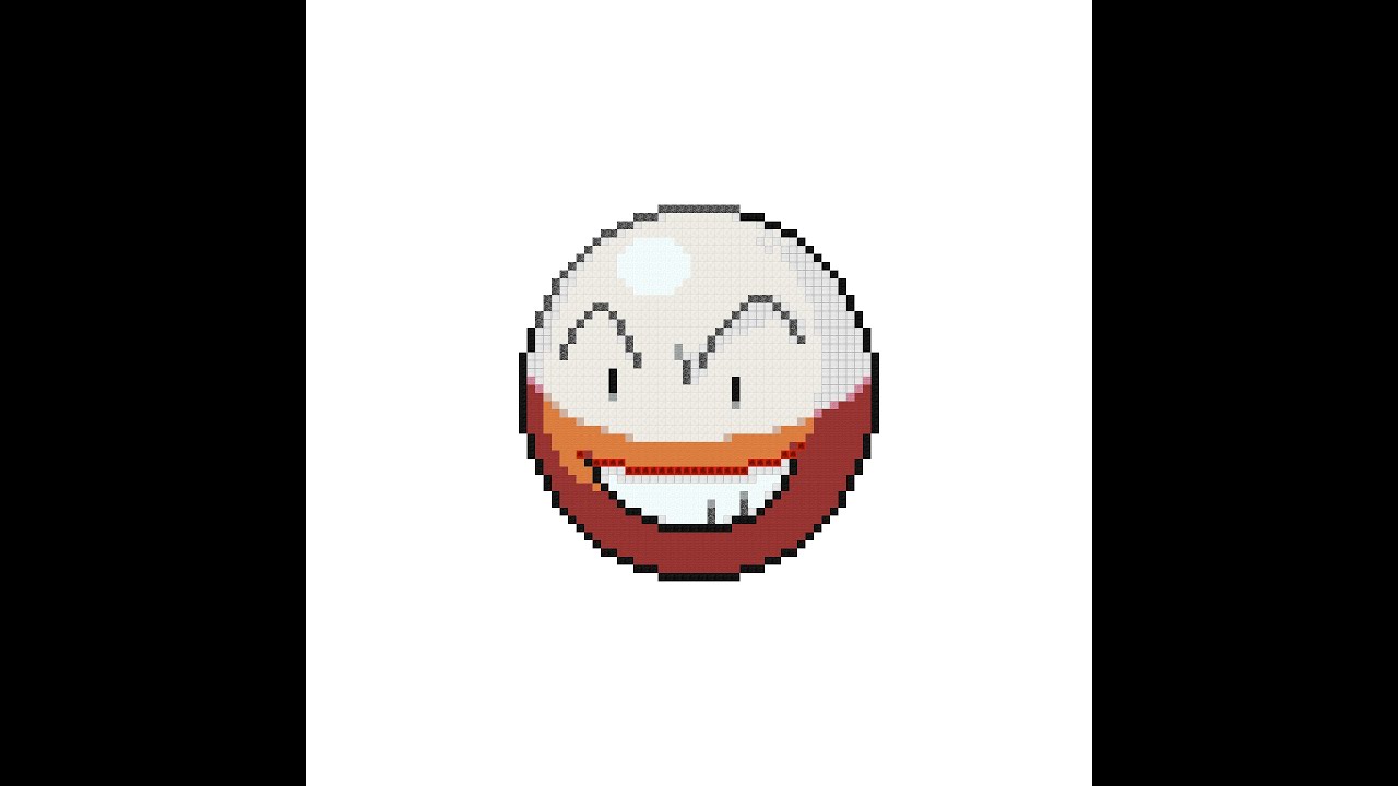 (Minecraft Pixel Art) Pokedex Project 39 Voltorb & Electrode YouTube