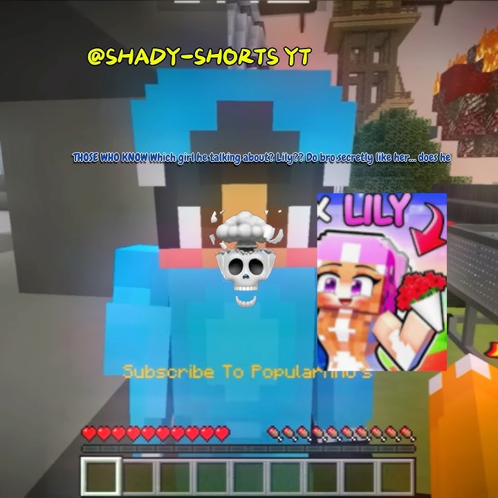 Did Omz Leaked that he  like Lily?? #edit #kory #omz #minecraft #lily