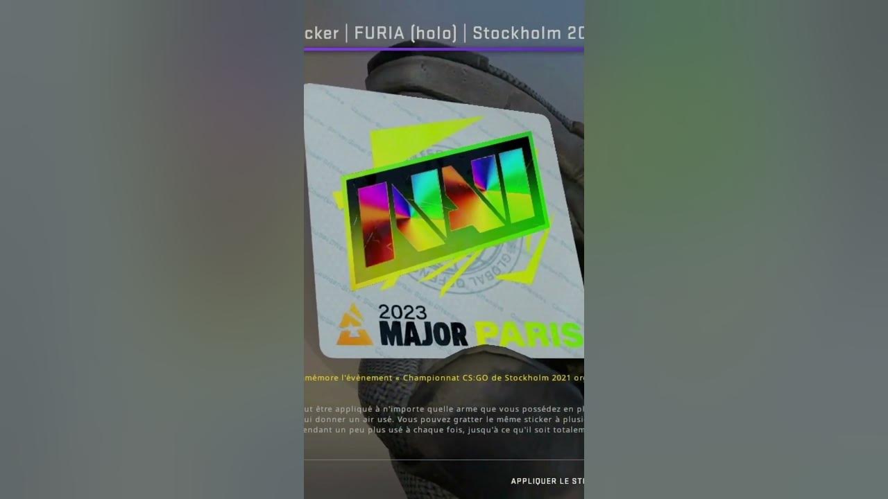 BLAST.tv Major Paris 2023 sticker concept YouTube