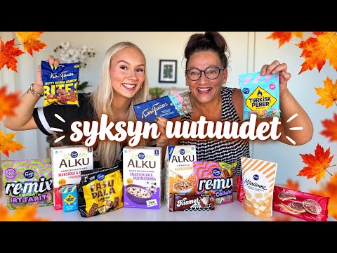 TESTISSÄ FAZER SYKSYN 2026 UUTUUDET | ft. äiti