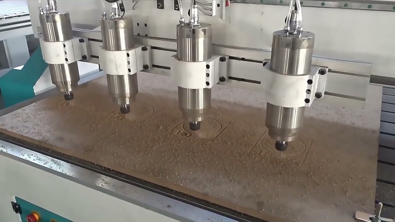 Multi-head cnc router