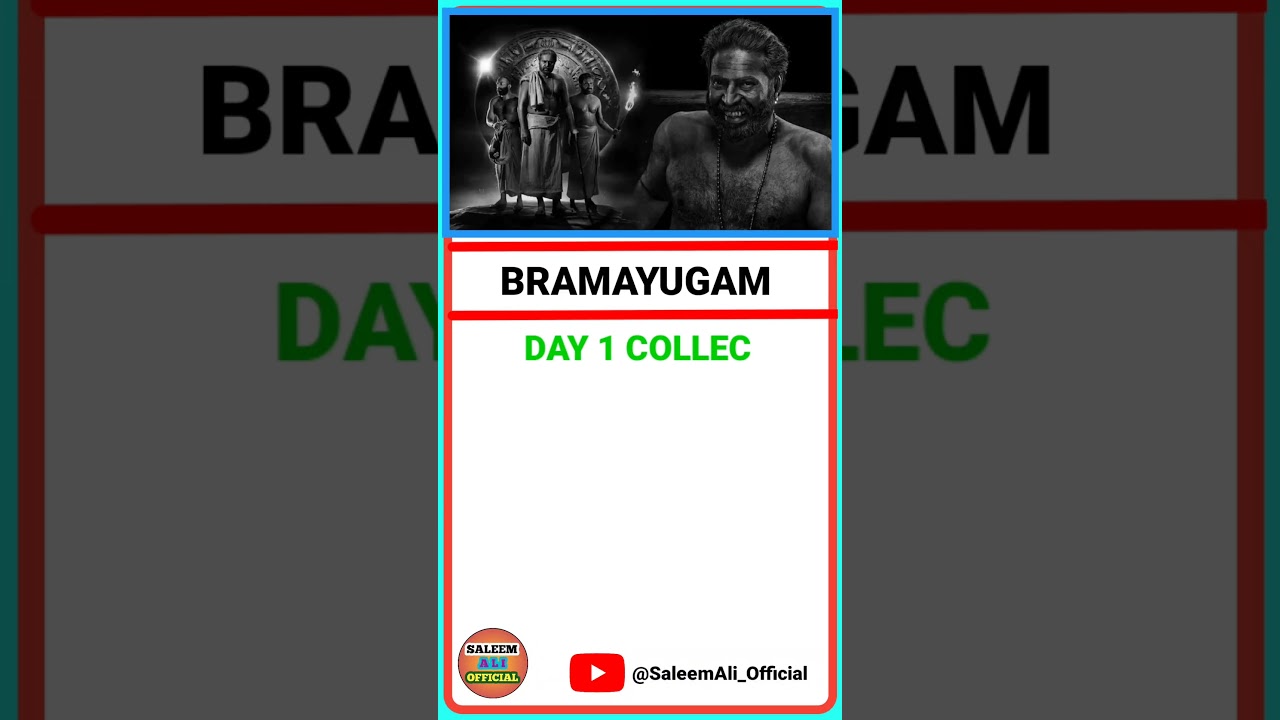 Bramayugam Box Office Collection Day 1 | 