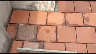 Terakotta Tiles Installation And Laying Preparation