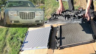How to change radiator on 06 Chrysler 300 3.5 liter