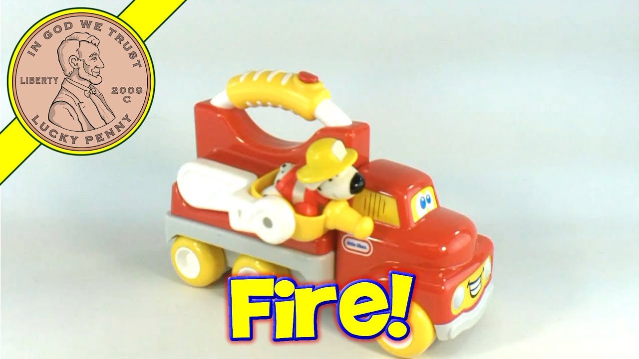 little tikes fire truck toy