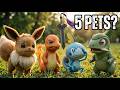 I Simulated These Five Pet Pokémon In Real Life
