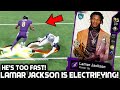 Mvp lamar jackson is a madden cheat code hes too fast madden 20 ultimate team