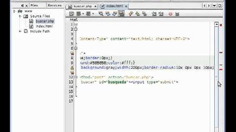 Crear un buscador para tu web [PHP] [CSS].flv