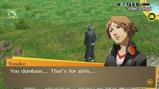 Persona 4 Golden: Hugging Yosuke