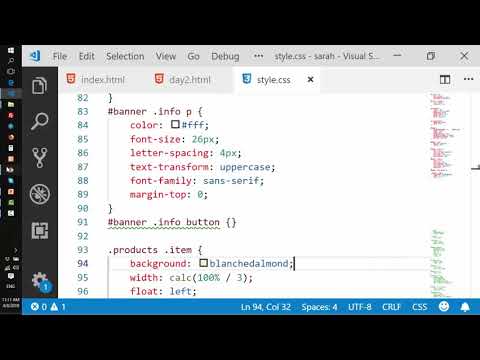 ITI Workshop HTML and CSS part 003 - YouTube
