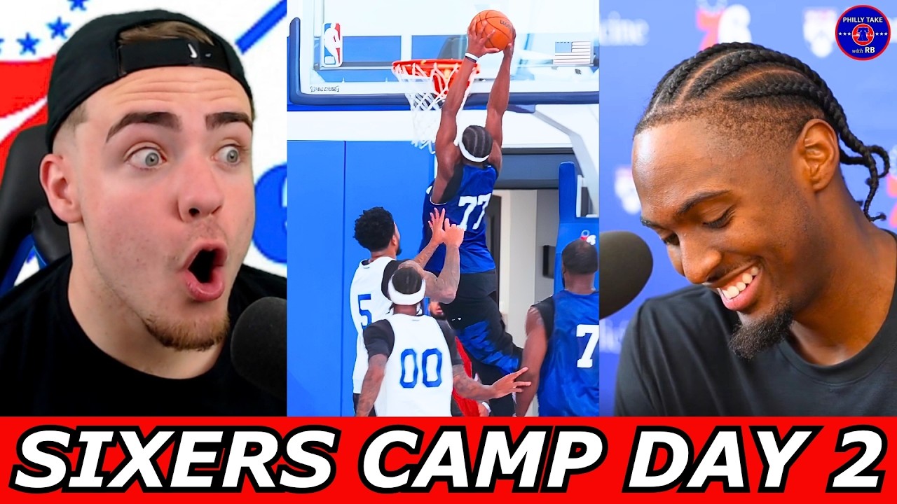 Sixers Offense Looks INSANE... LeBron To VJ Edgecombe Alley-Oop & Tyrese Maxey REVEALED This!