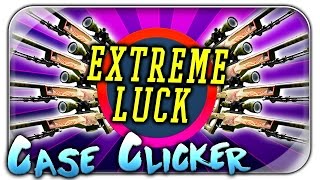 EXTREMER LUCK IM JACKPOT | CSGO Case Clicker Let's Play | Simulator Deutsch German
