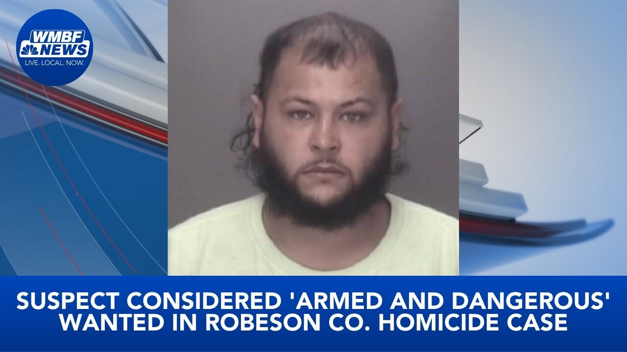 Suspect considered 'armed and dangerous' wanted in Robeson County ...