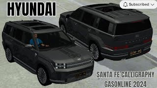 Mod BUSSID - Hyundai Santa Fe Calligraphy Gasonline 2024