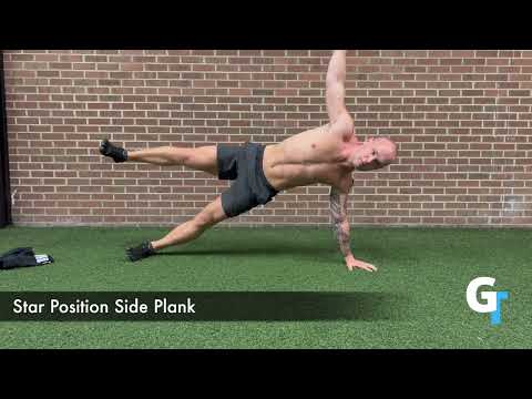 CORE Star Side Plank Hold (Exercise Demo)
