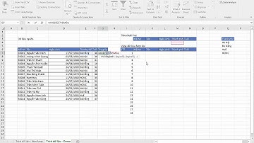 Excel - Trích xuất dữ liệu tự động cập nhật #ExcelPro