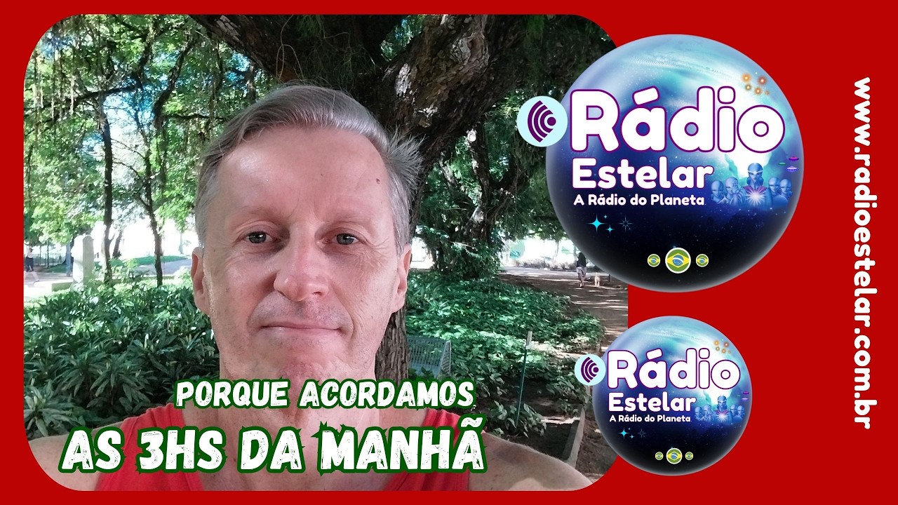 Porque acordamos as 3hs da manhã