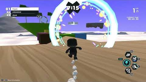 Blankos block party N.O.O.B Guide "Physics Shmisics Race"