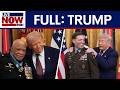FULL: President Trump awards Medal of Honor to 3 veterans at White House