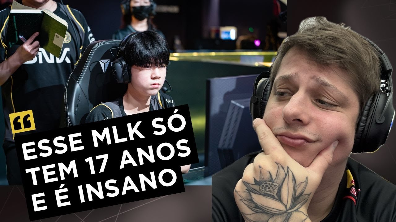 Ericat reage "Esse novado de 17 anos está destruindo na LCK"