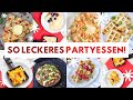 10 MEGA LECKERE Ideen für Feiertags- und Partyessen für Weihnachten und Silvester! 🎉 ✨