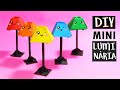 LUMINÁRIA pequena OU ABAJUR DE PAPEL FÁCIL DE FAZER / PAPER LAMP CRAFT  / DIY