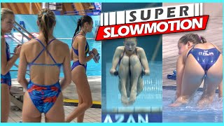 [Super SlowMotion] Girls Diving Highlights - 2016 World Championship Kazan - 4