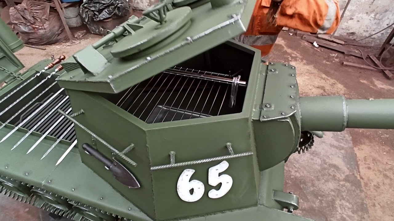 Танк-мангал Т49 Iron decor, Welding projects, Word of tank