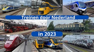 Treinen door Nederland in 2023!