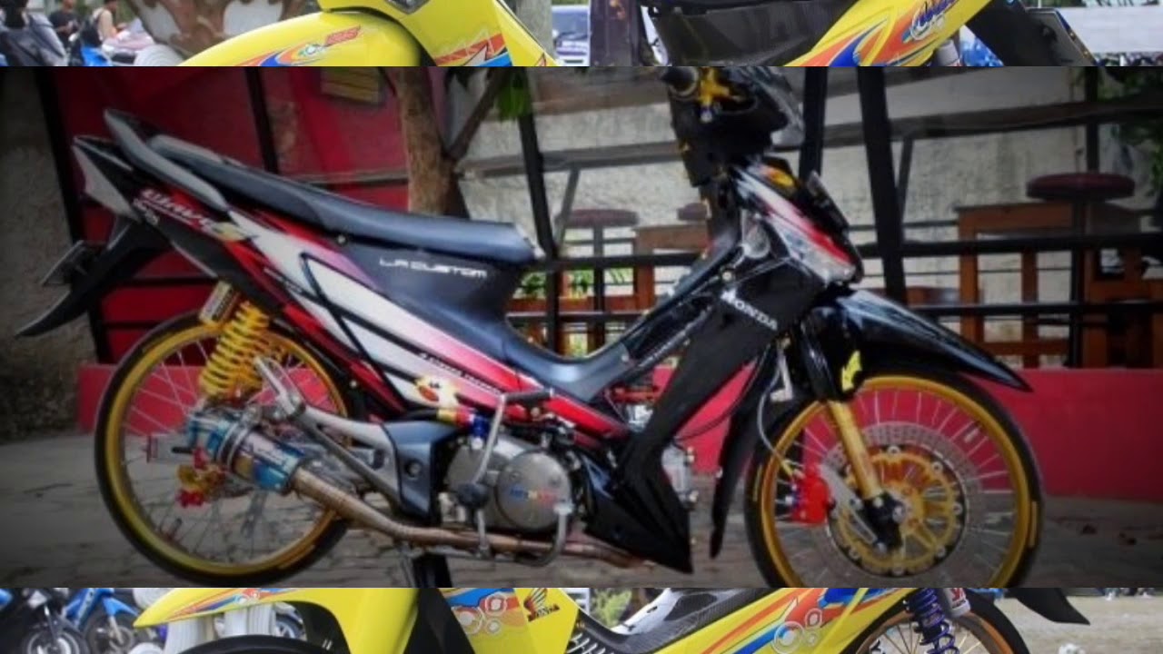  modifikasi  motor  supra  125 simpel YouTube