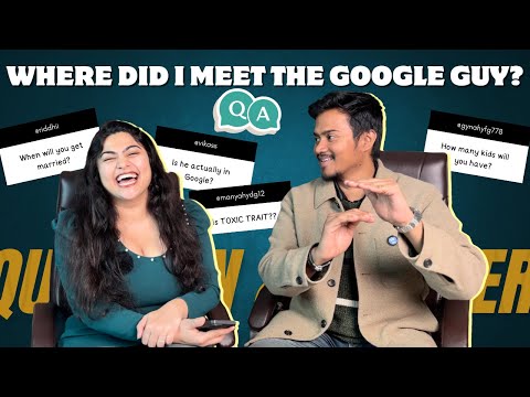 Most asked questions about my BOYFRIEND! QnA with Google guy #dating #couple #qna