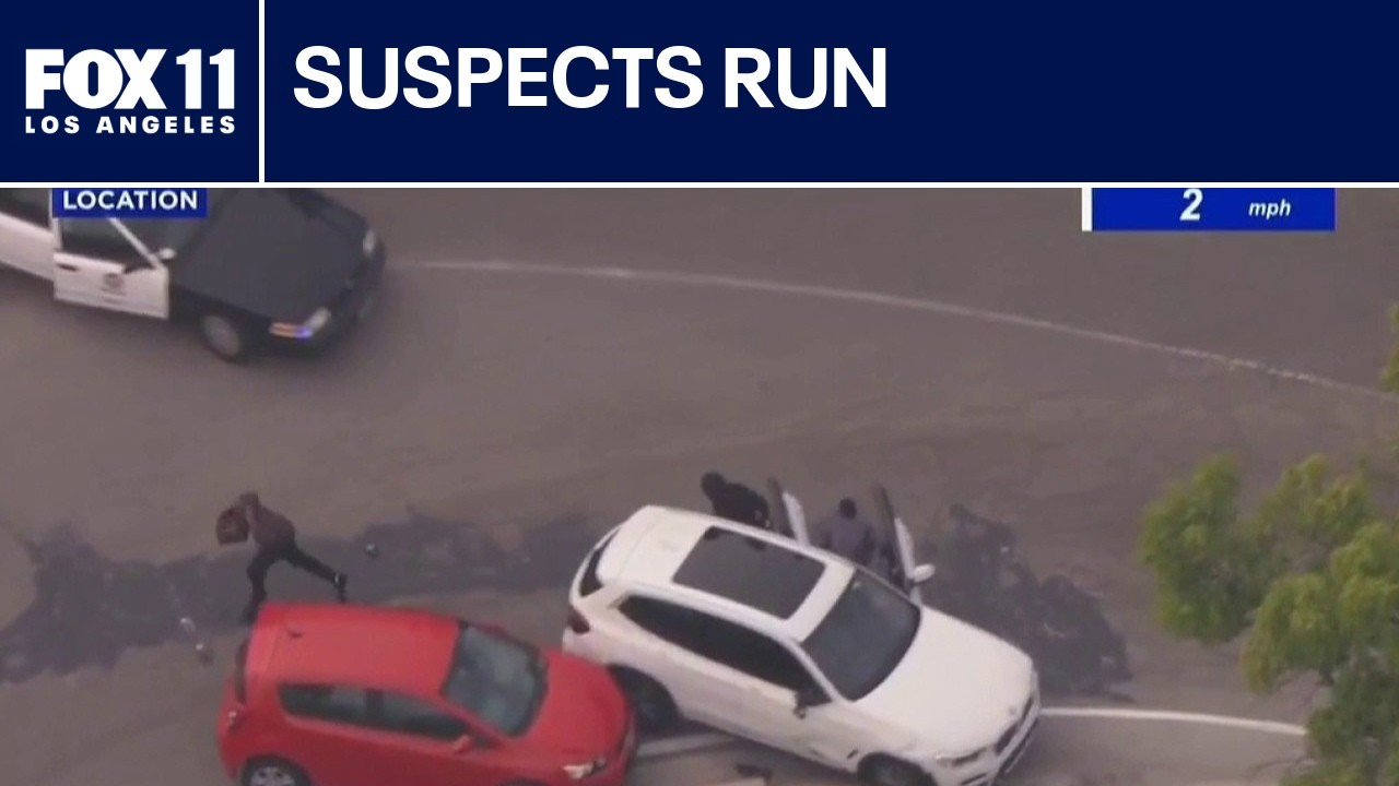 Pursuit suspects flee following pursuit