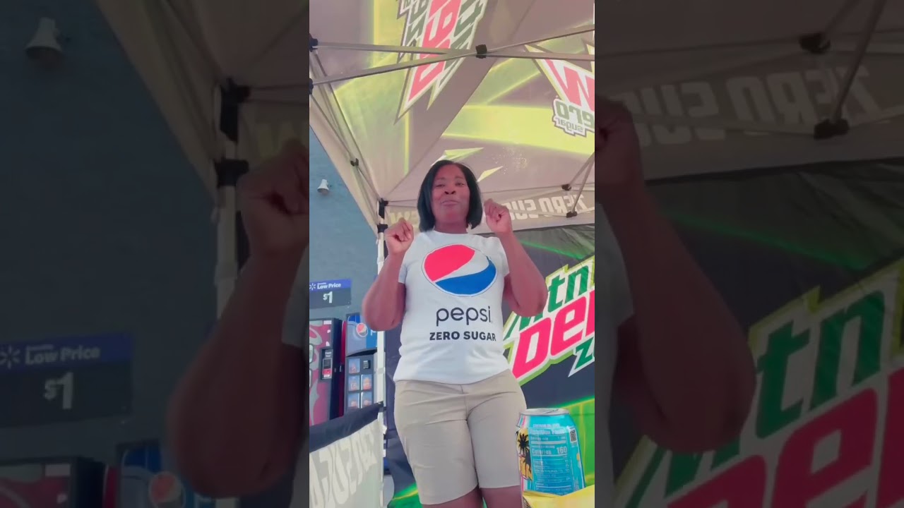 Brand Ambassador for PepsiCo at the Re-Grand Opening of the Walmart Supercenter in King NC 07/07/23