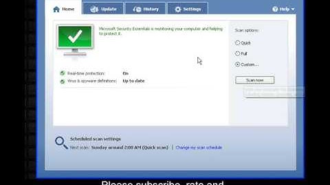 Microsoft Security Essentials Review