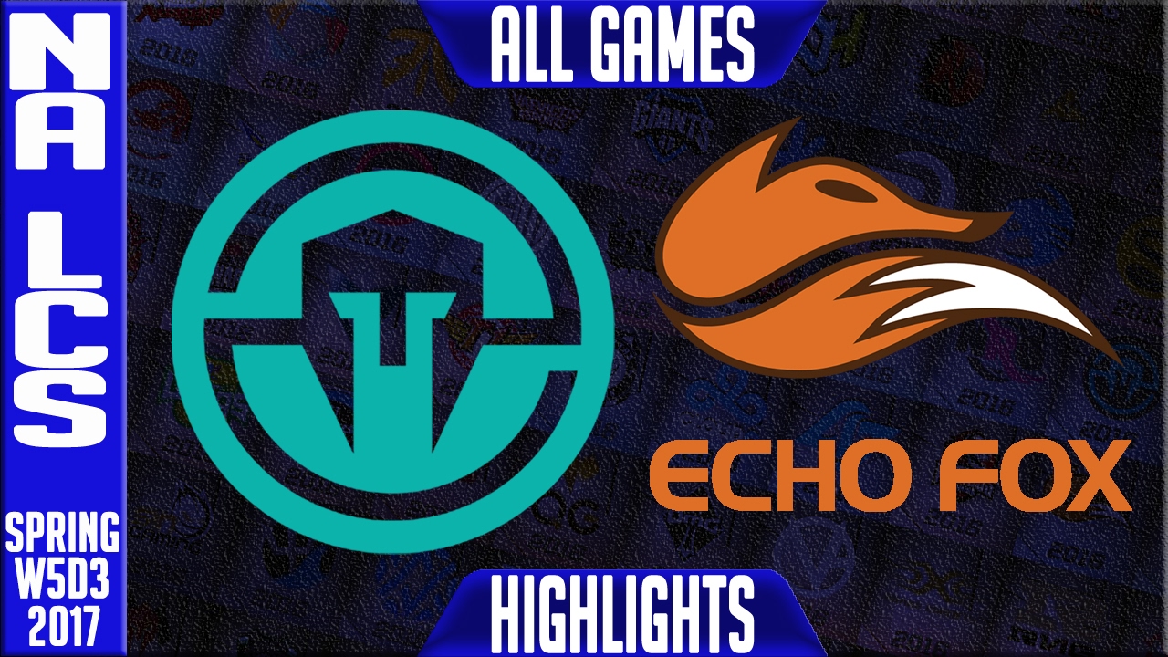 Immortals vs Echo Fox Highlights All Games - NA LCS W5D3 Spring 2017 - IMT vs FOX All Games