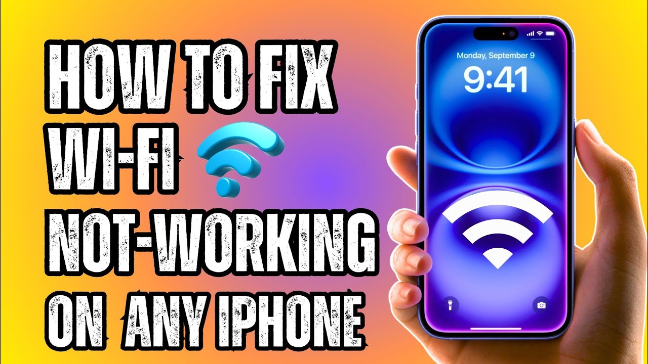 How To Fix Wi-Fi Not Working On Any iPhone 2025 - YouTube