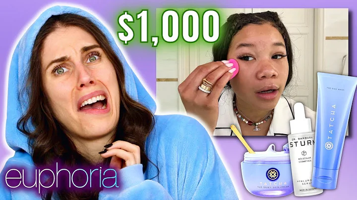 EsThe Reacts To Euphoria Skincare  Storm Reids Acn...