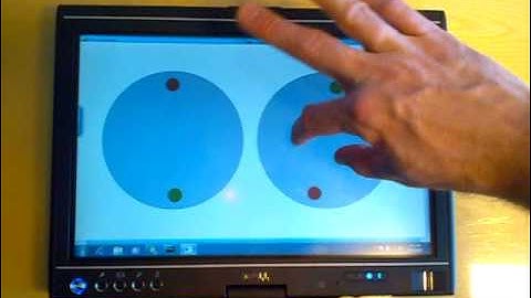Qt Multi-Touch Twister Example