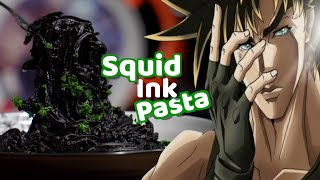 Squid Ink Pasta From Jojo's Bizarre Adventure | Cookin Anime