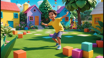 Building Block Boogie | Fun Construction Dance Song for Kids | Toddler Rhyme About Building