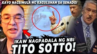 🔴 IKAW TITO SOTTO ang NAGPADALA sa NBI sa SENADO!! | Jevara PH